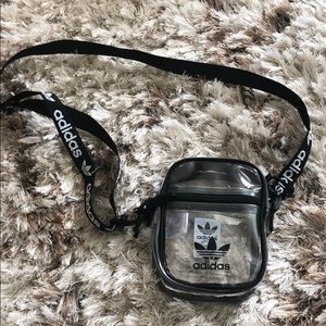 clear adidas fanny pack